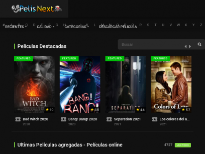 PelisNext - Ver Peliculas Online en Latino HD con Descarga Gratis