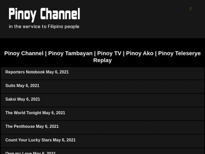 Pinoy Channel | Pinoy Tambayan | Pinoy TV | Pinoy Ako | Pinoy Teleserye Replay