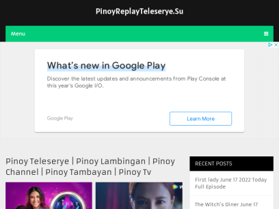 Teleserye | Pinoy Channel | Pinoy TV | Lambingan | Pinoy Teleserye Replay