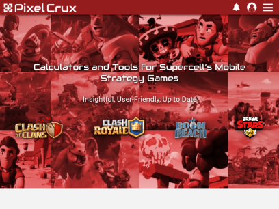 Pixel Crux: The Companion App for Supercell's Mobile Games
