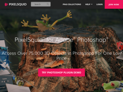 PixelSquid: 3D Content for Graphic Designers &amp; Photoshop