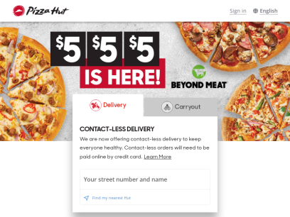 Order Pizza Online, Wings Delivery, Deals | Pizza Hut Canada