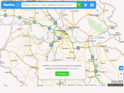Digitalna mapa i poslovni adresar Srbije | PlanPlus.rs