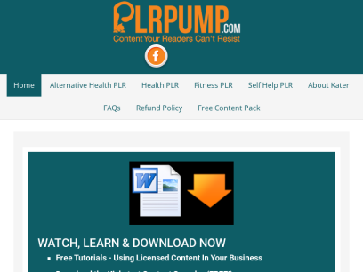 PLRPump - Content Your Readers Can't Resist