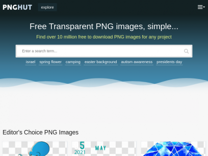 PNGHUT.com - Millions of handpicked free to download PNG images