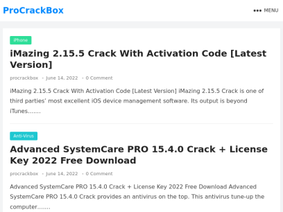Pro Crack Box - Download Premium Crack Software With Keys