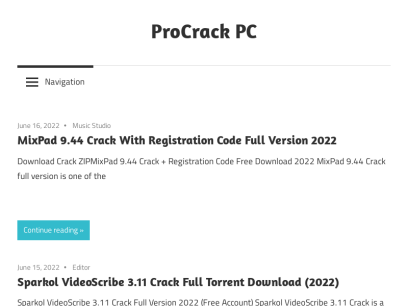 ProCrack PC - Download Cracked PC Software