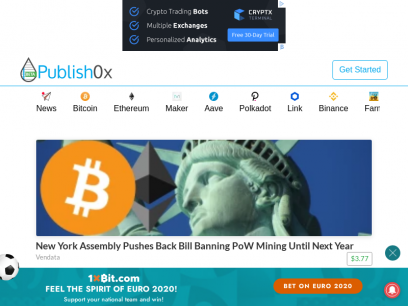 Publish0x - Earn Cryptocurrency for blogging