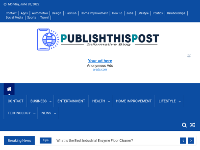 Publishthispost - Informative Blog