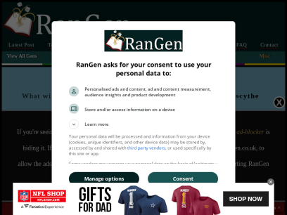 RanGen | Random Character Generators and Writing Prompts