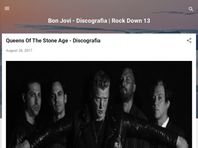 Bon Jovi - Discografia | Rock Down 13