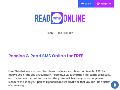 Read SMS Online - Read SMS Online for Free