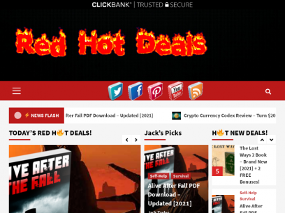 🔥Red Hot Deals 2021 - The Hottest Discount Site Online!