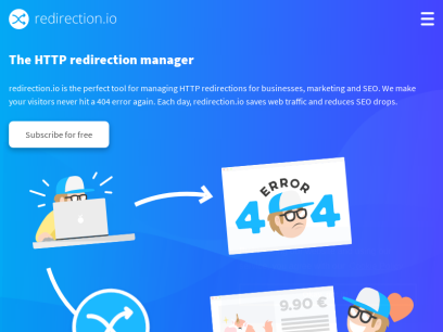 URL redirection service | redirection.io