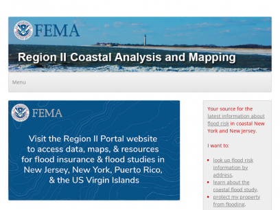 FEMA Region II | Coastal Analysis and Mapping