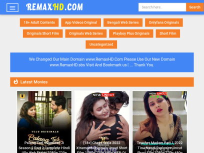 RemaxHD: Hindi Web Series Free Download Online