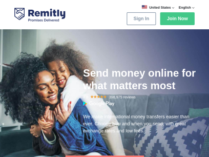 Send or Transfer Money Abroad Online from the United States with Remitly