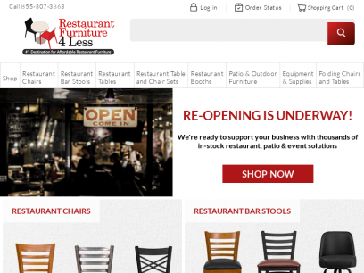 Restaurant Furniture &amp; Wholesale Supply | Restaurant Furniture 4 Less