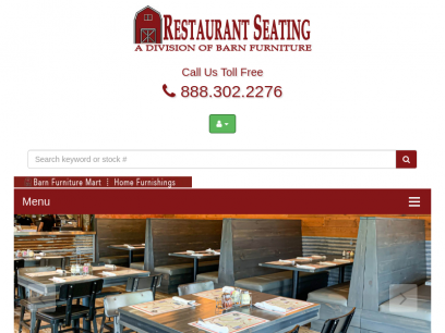Restaurant Seating - Commercial Table Tops, Bases and Chairs