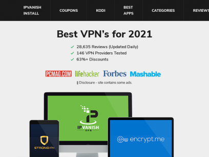 Best VPN&#039;s for 2021 - ReviewVPN