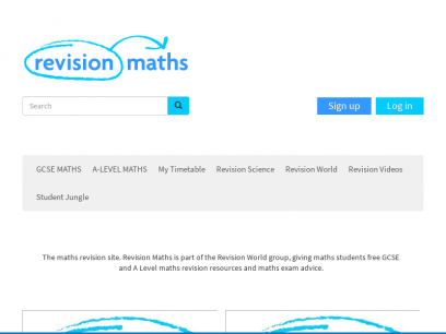 Revision Maths - Maths GCSE and A-Level Revision