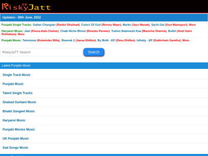 RiskyJatt Official Website - Download Punjabi and Haryanvi Mp3 Songs
