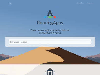 
      Application compatibility &amp; feature support for macOS, iOS &amp; Windows — RoaringApps
    
