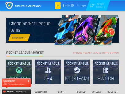 Best Rocket League Items Store: Crates, Keys, Prices, Trading