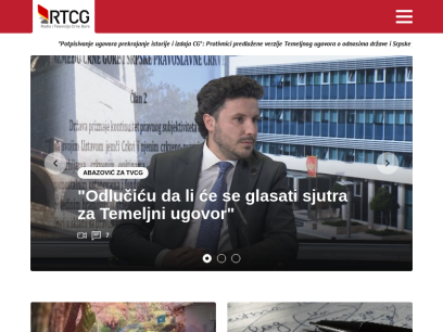 RTCG - Radio Televizija Crne Gore - Nacionalni javni servis :: Naslovna 