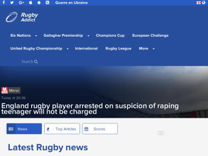 Rugby Addict : Rugby News and transfers, premiership