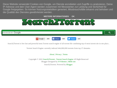 Torrent Search Engine - BitTorrent Search - Torrent meta-search engine - Search2Torrent.com