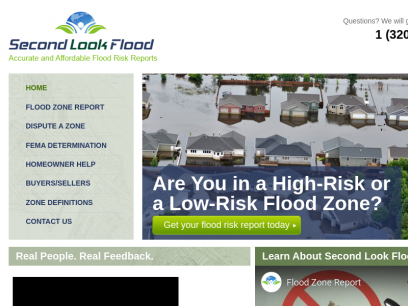 Second Look Flood | Accurate &#038; Affordable FEMA Flood Zones Maps
