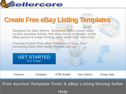 Free eBay Templates &amp; Auction Listing HTML Generator | Sellercore