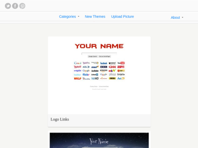 Shiny Search - Google Homepage Themes