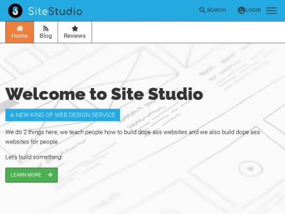 Site Studio - How to Build Your Own Websites Guide
