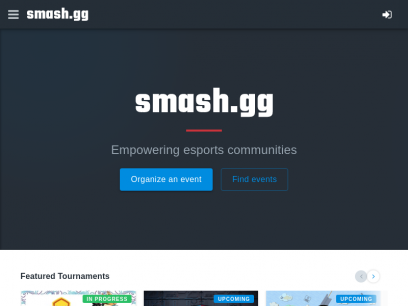 smash.gg | Empowering esports communities