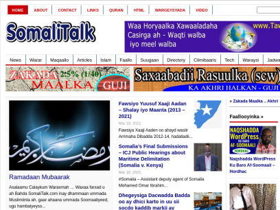 
SomaliTalk.com