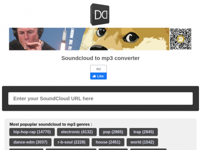 Soundcloud to mp3 converter - Soundcloud mp3 &amp; artwork to download link