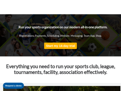 
			 Sports management software for clubs,leagues,tournaments,associations