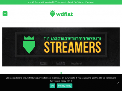 Twitch Overlay, Panels and Youtube Template | It's FREE!