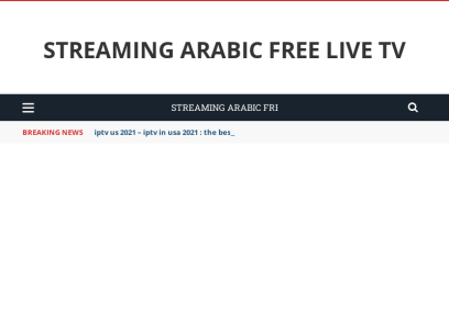 Home Page - Streaming Arabic Free Live Tv