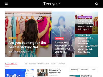 Sites like teecycle.org &
        Alternatives