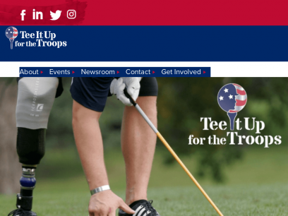 Tee It Up for the Troops | Military Non-Profits &amp; Organizations