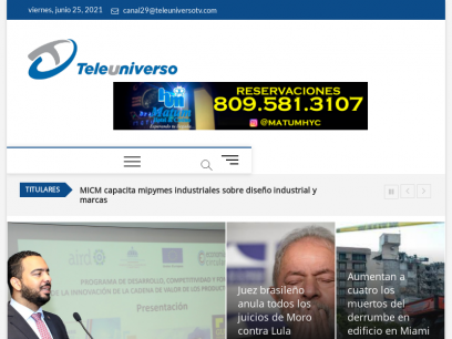Teleuniverso Canal 29 | El canal #1 de TV en Santiago