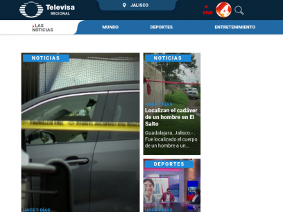 Jalisco Inicio - Televisa Regional