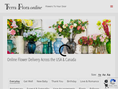 Terra Flora Online &#8211; Flowers To Your Door