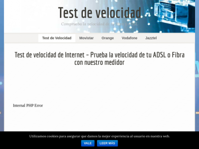 Test de velocidad de tu conexión a Internet | ADSL o fibra