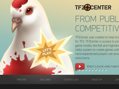 TF2Center: from public to competitive