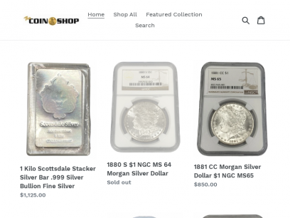 The Coin Shop Online