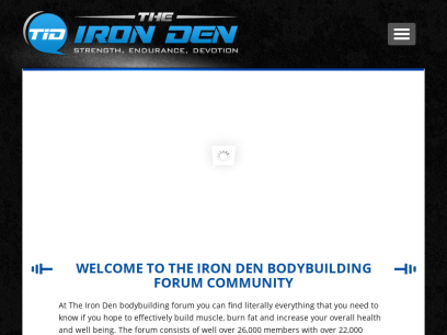 Bodybuilding Forum Community | The Iron Den
